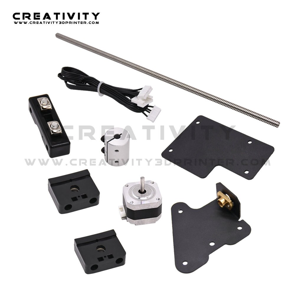Ender 3 Dual Z-axis Upgrade Kit with Lead Screw and Stepper Motor MK8 Nozzle for Ender 3 pro Ender 3V2 3D Printer All Metal kit