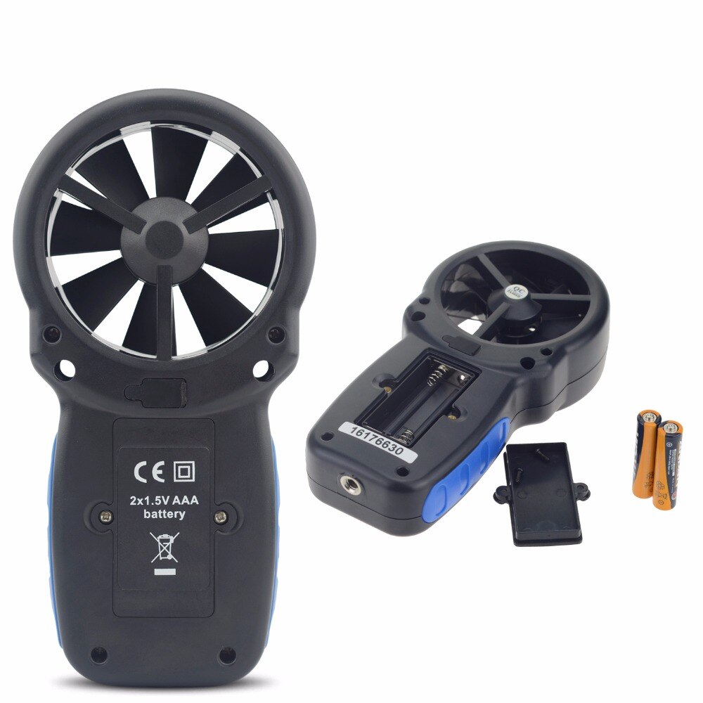 0.3~30m/s Digital Anemometer With Mobile APP Wind Speed Measurement Meter Measure Temperature Tester tools,HoldPeak HP-866B-APP