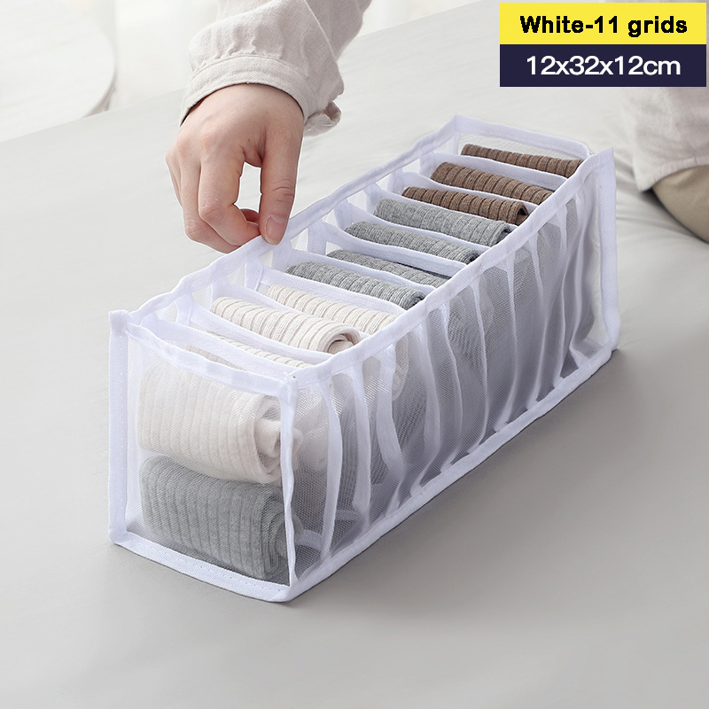 Closet storage box folding underwear storage box partition drawer storage box jeans wardrobe storage box clothes