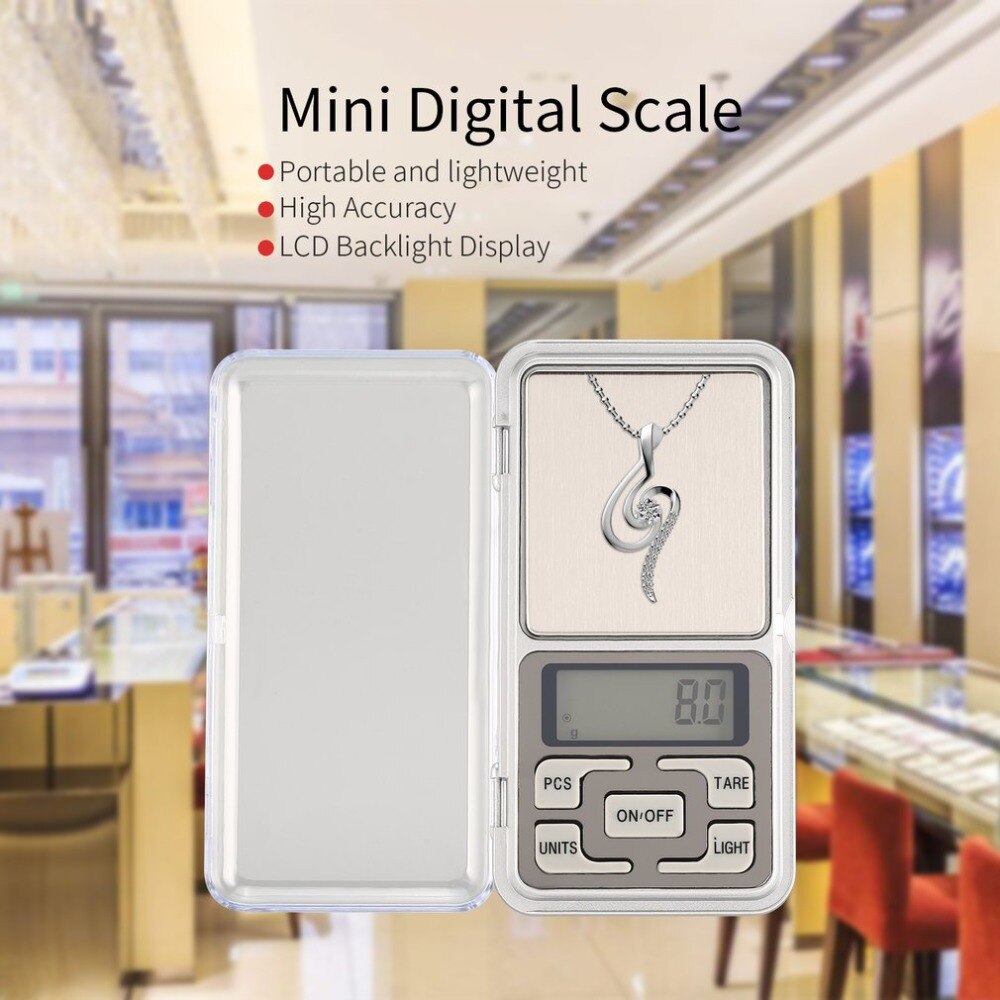 Mini Digitale Pocket Weegschaal 1000G 0.1G G/Tl/Oz... Grandado