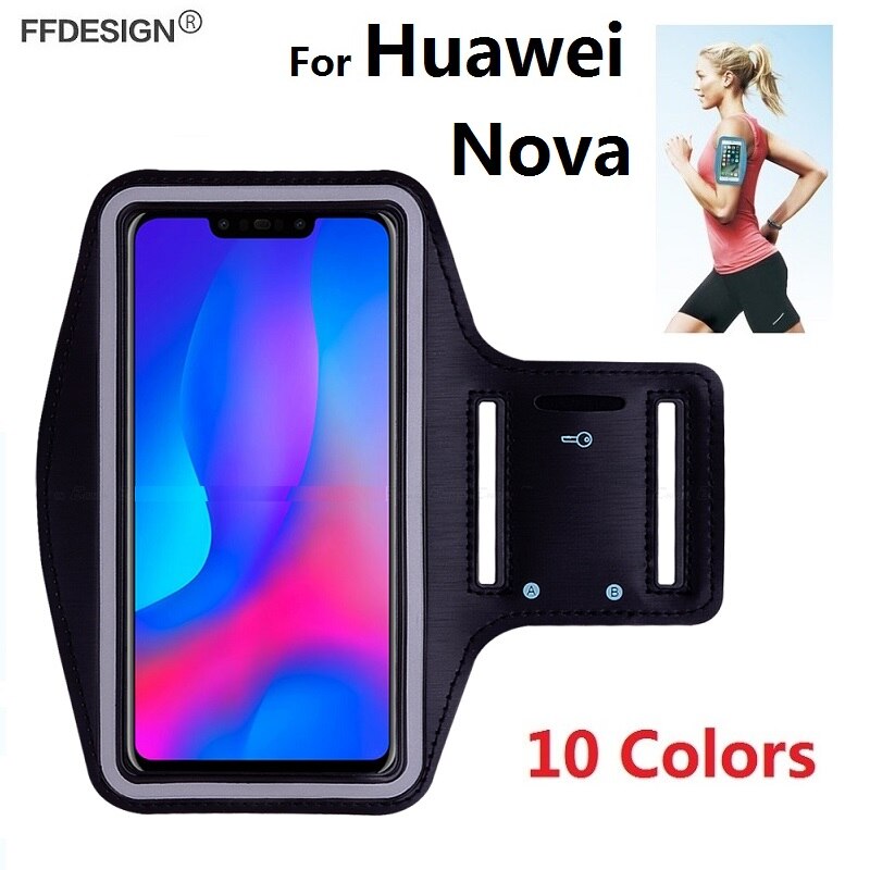 Sports Cell Phone Bag Holder Armband Case for Huawei Nova 3 3i 3e 4 4e 5 Pro 5i 2 Plus 2s 2i Nove Lite 2 3 Phone Hand Bag Case