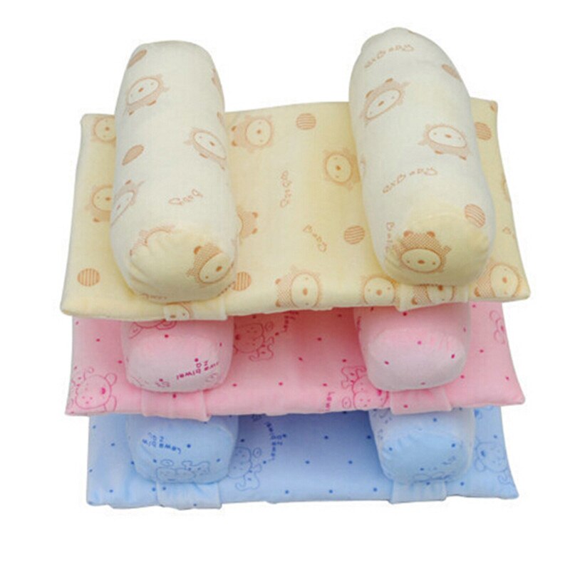 Positioner anti roll pude behagelig bomuld dejlig baby toddler safe cartoon sleep head positioner anti-rollover