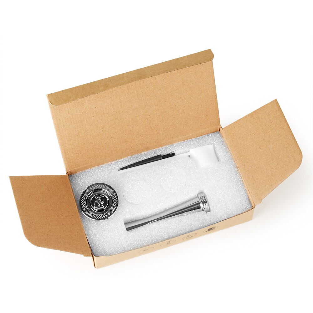 iCafilas Eco-Friendly Package Refillable Coffee Capsule Corp For Nespresso Reusable Pod Stainless Steel Upgrade Version: 1Capsule 1Tamper