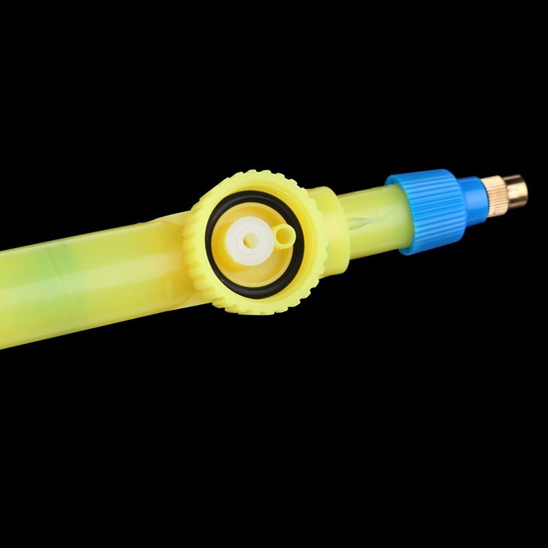 Draagbare flesgieter spuit handduw plastic sproeikop voor bloementuingereedschap