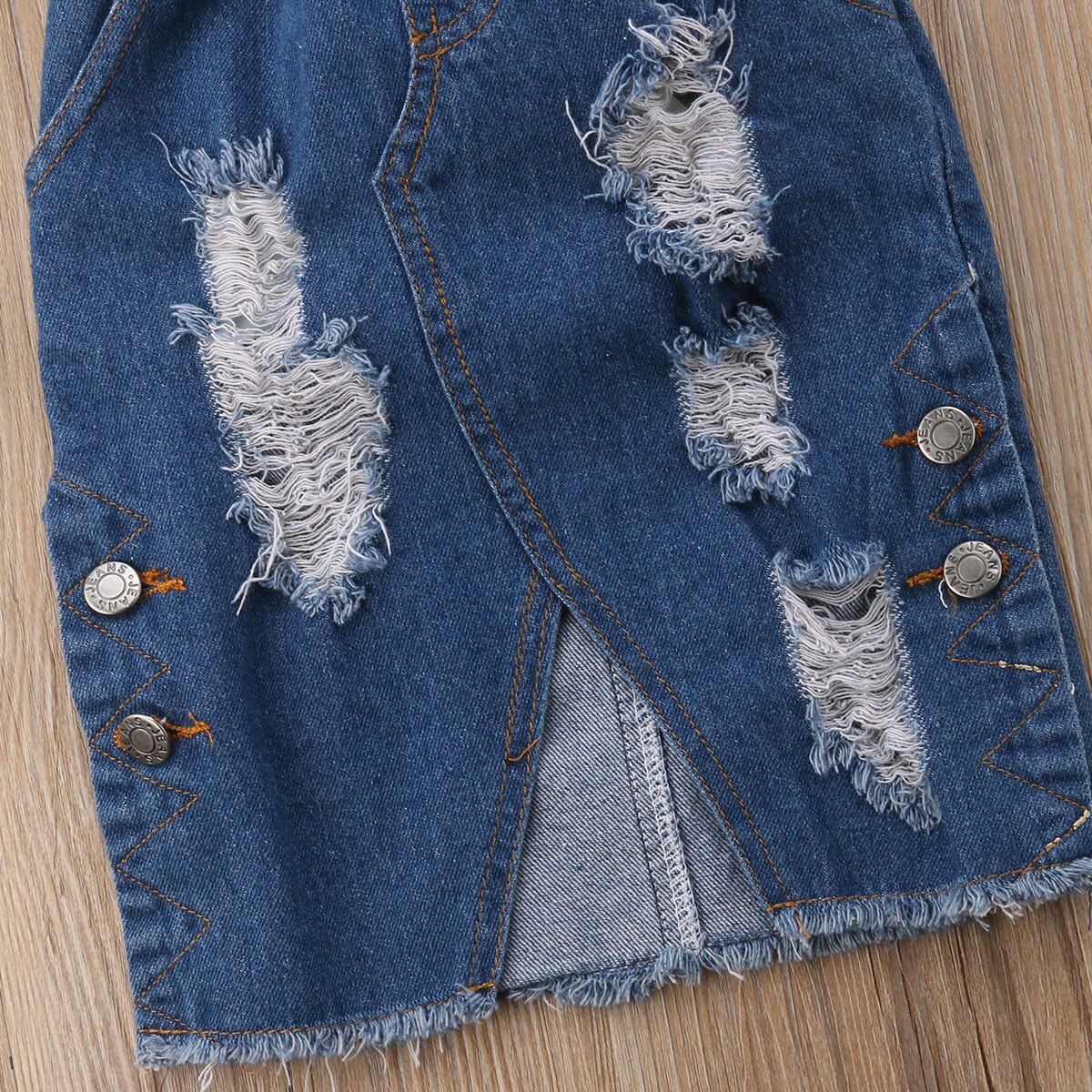 Girls Skirts Baby Girls Denim Skirt Toddler Children Jean Skirt Summer Style Cute Infant Child KidsSkirts Children