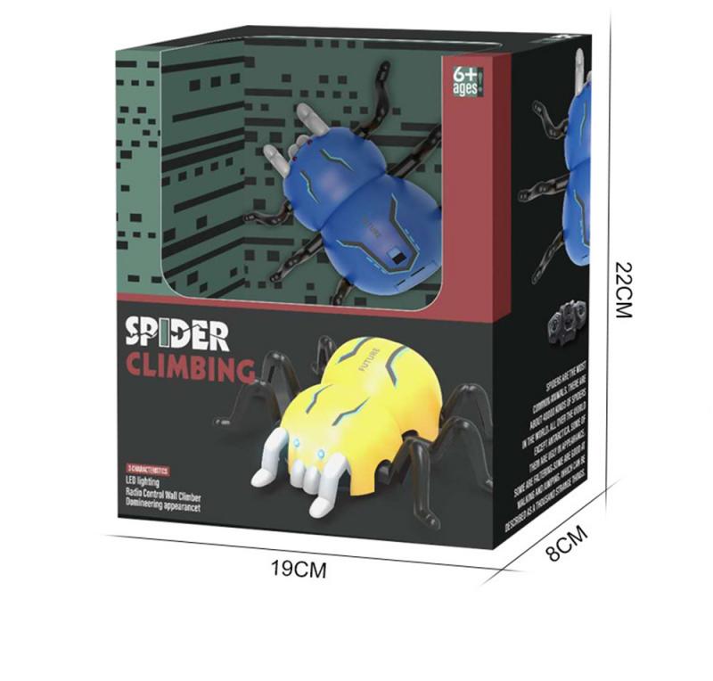 Wall Climbing Spider Remote Control Car Remote Control Wall Climbing Toy Simulation Spider Remote Capable Of Running Vertically