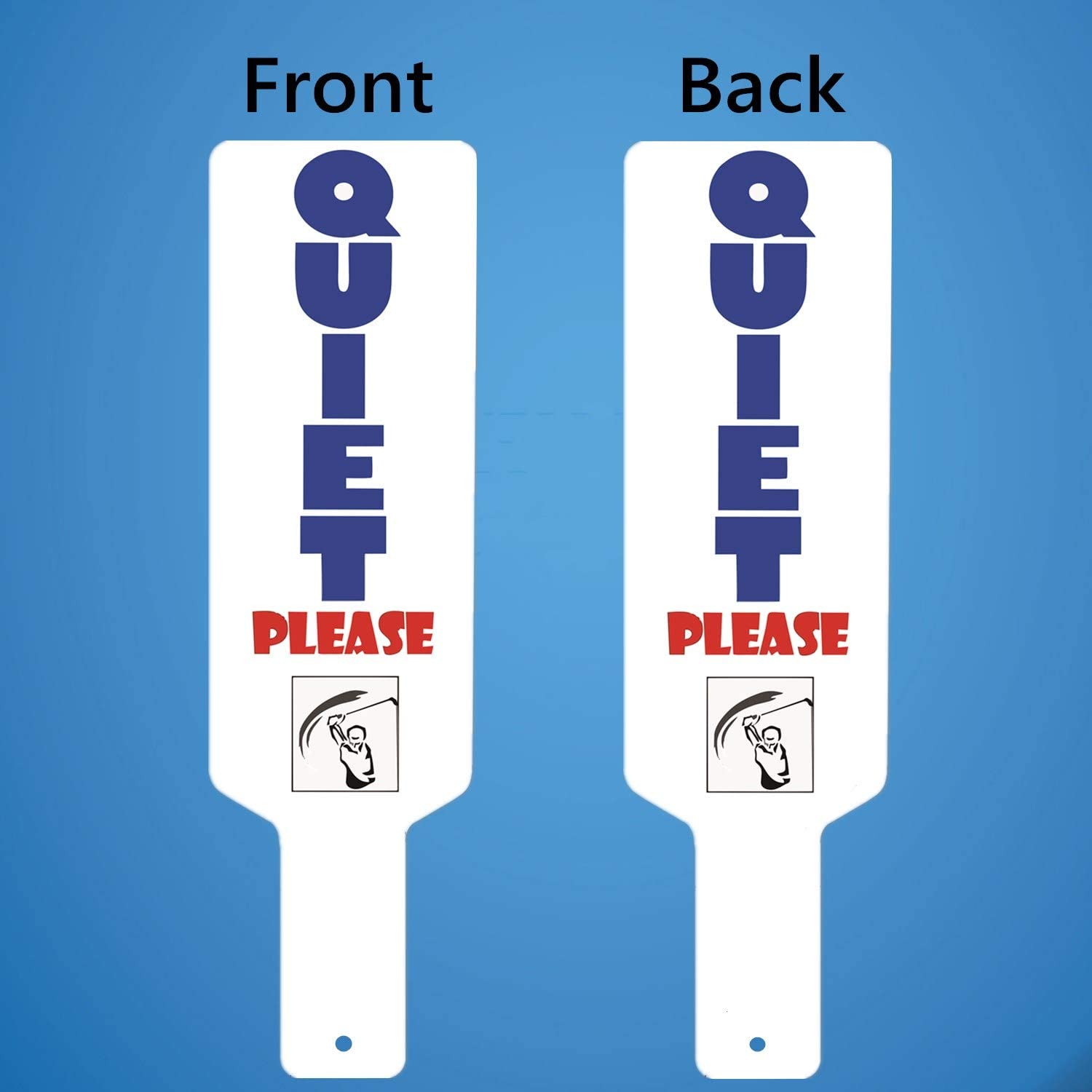 Funny Tool Golf Quiet Sign Upgrade Practice Signs Golfer Aid Training Accessories Golfing Perfect