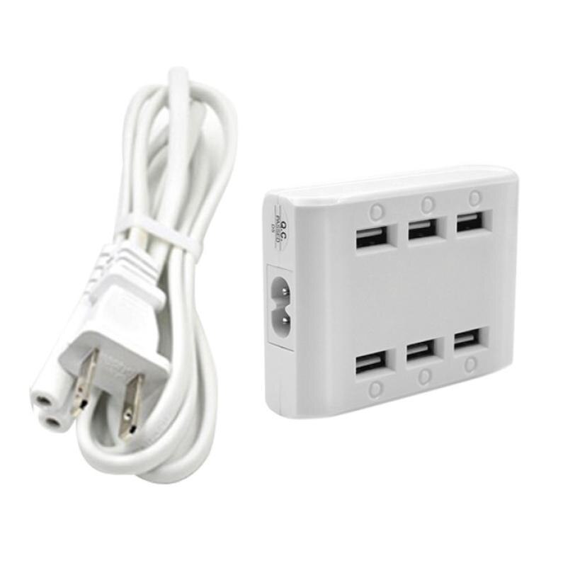 6 Port USB Lader Multi Port Voor Rapid Intelligente 4.8 v Reislader MAY8