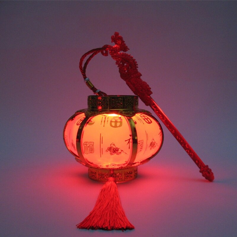 Household Chinese Year Chinese Style LED Luminous Portable Lantern: A-3