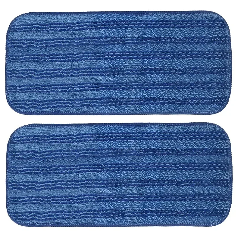 Reusable Microfiber Mop Pads for Swiffer Wet Jet, Wet and Dry Pad, Household Dust Cloth, Cleaning Accessories, 2Pcs: Blue