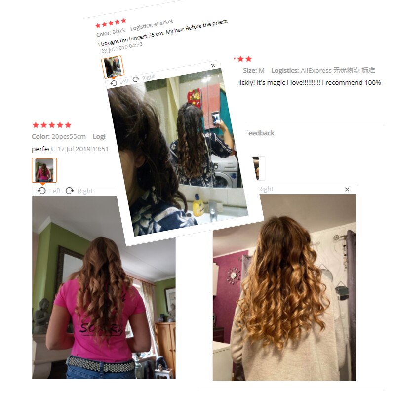 Baguette pour bigoudis les cheveux, bigoudis boucles saines, boucles ne font pas mal, rouleaux de forme, outil de coiffure