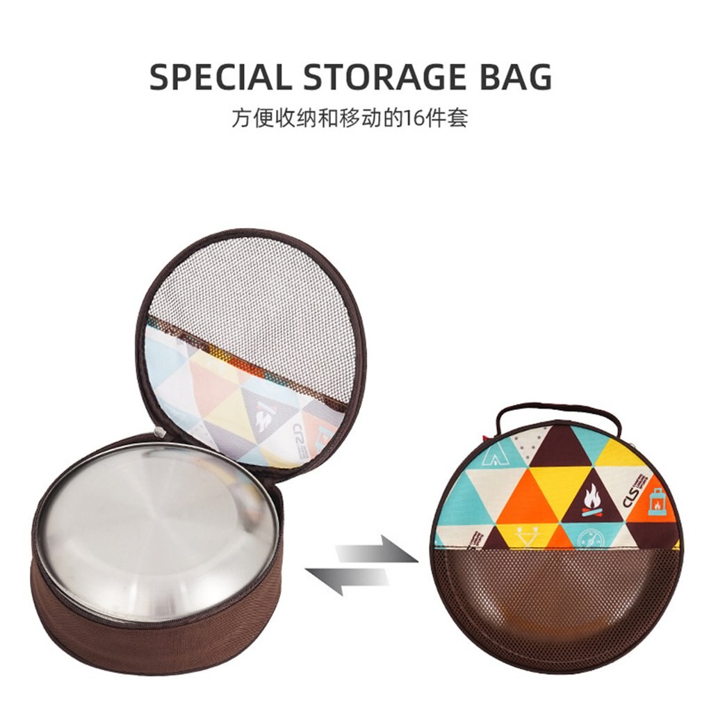 Stainless Steel Bowl Set of 16 Non Slip Nesting Whisking Bowls Set Mixing Bowls For Salad Cooking Baking