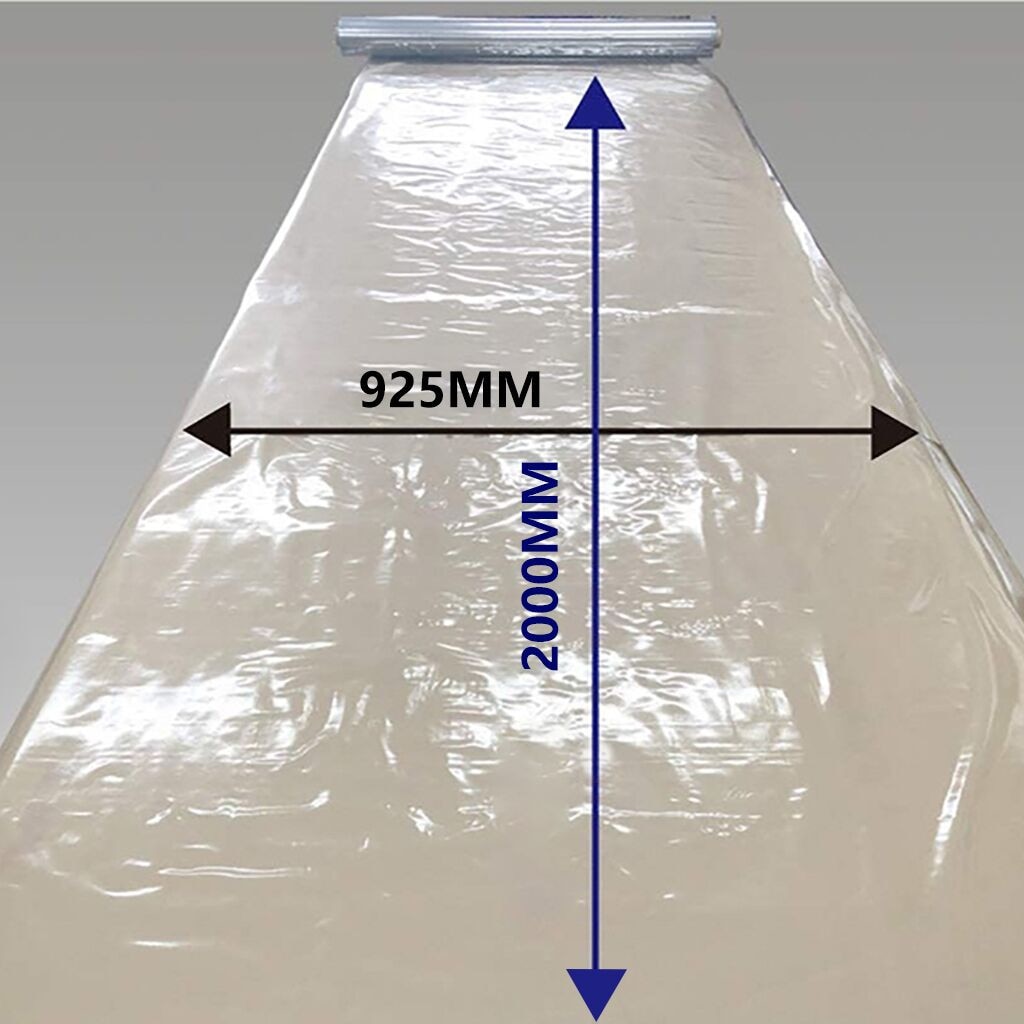 Plastfilm isoleringsvägg genomskinlig skyddskåpa mot yta plastfilm isoleringsvägg transparent @ 45