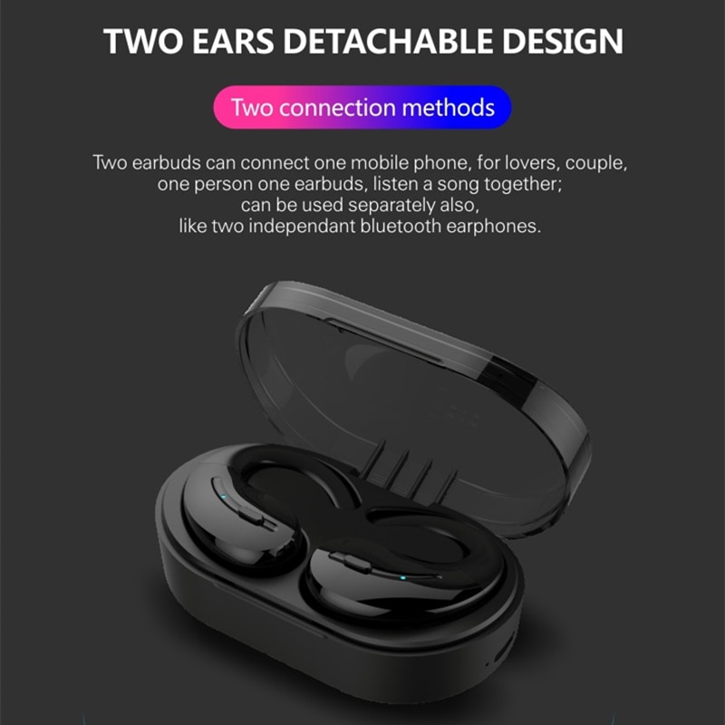 Bluetooth Wireless Earphones TWS 5.0 Headphones Sport Headsets Earhook Running Stereo Wireless Headphone With Microphone