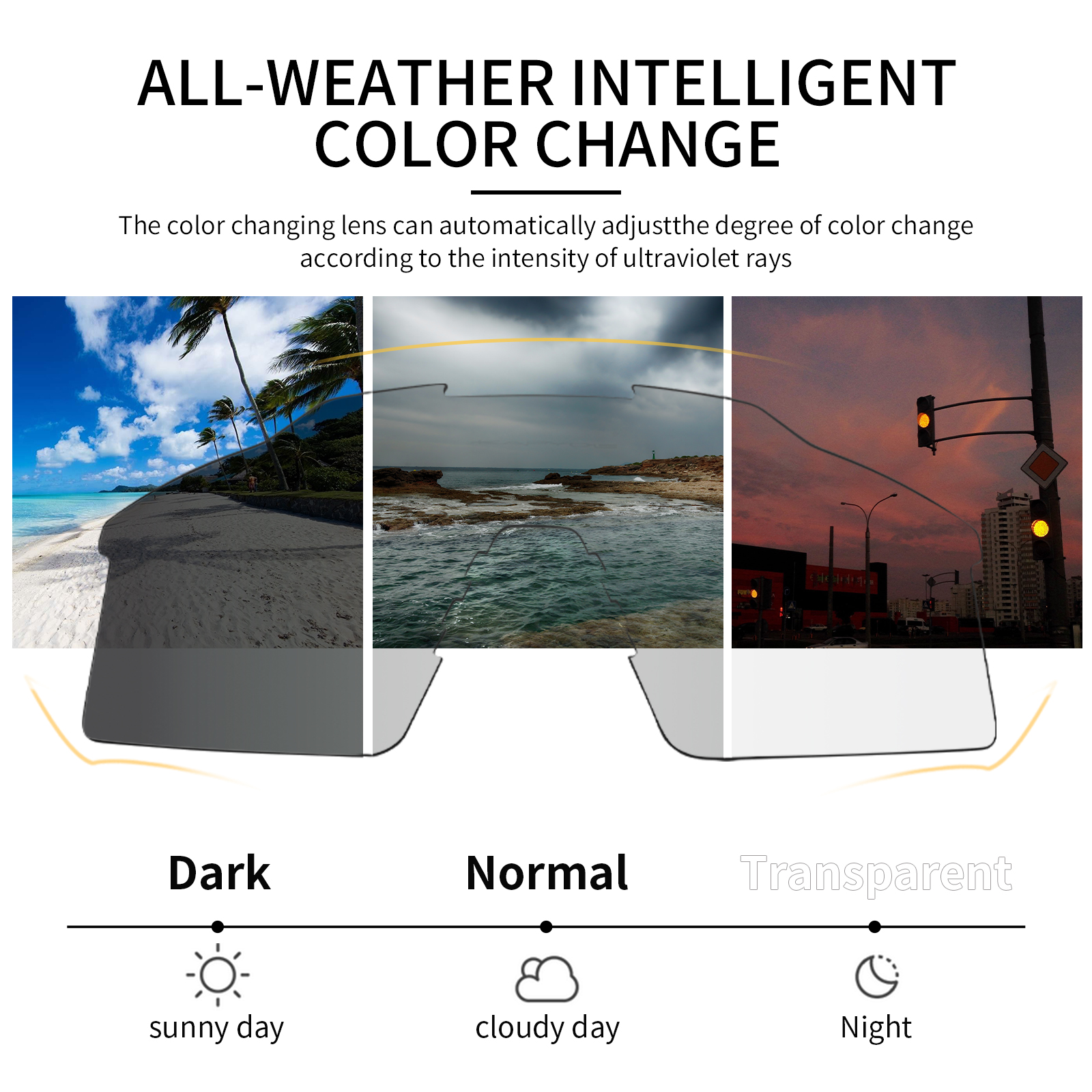 Kapvoe fotokromatiska cykelsolglasögon för män kvinnor cykelglasögon ridning körning  uv400 mountainbikeglasögon glasögon sport