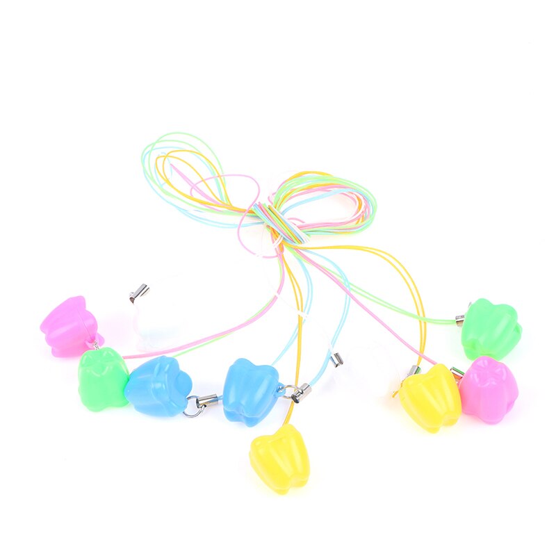 Boîte de rangement de dents de lait pour enfants, 10 pièces, organisateur de dents de lait, porte-souvenir coloré