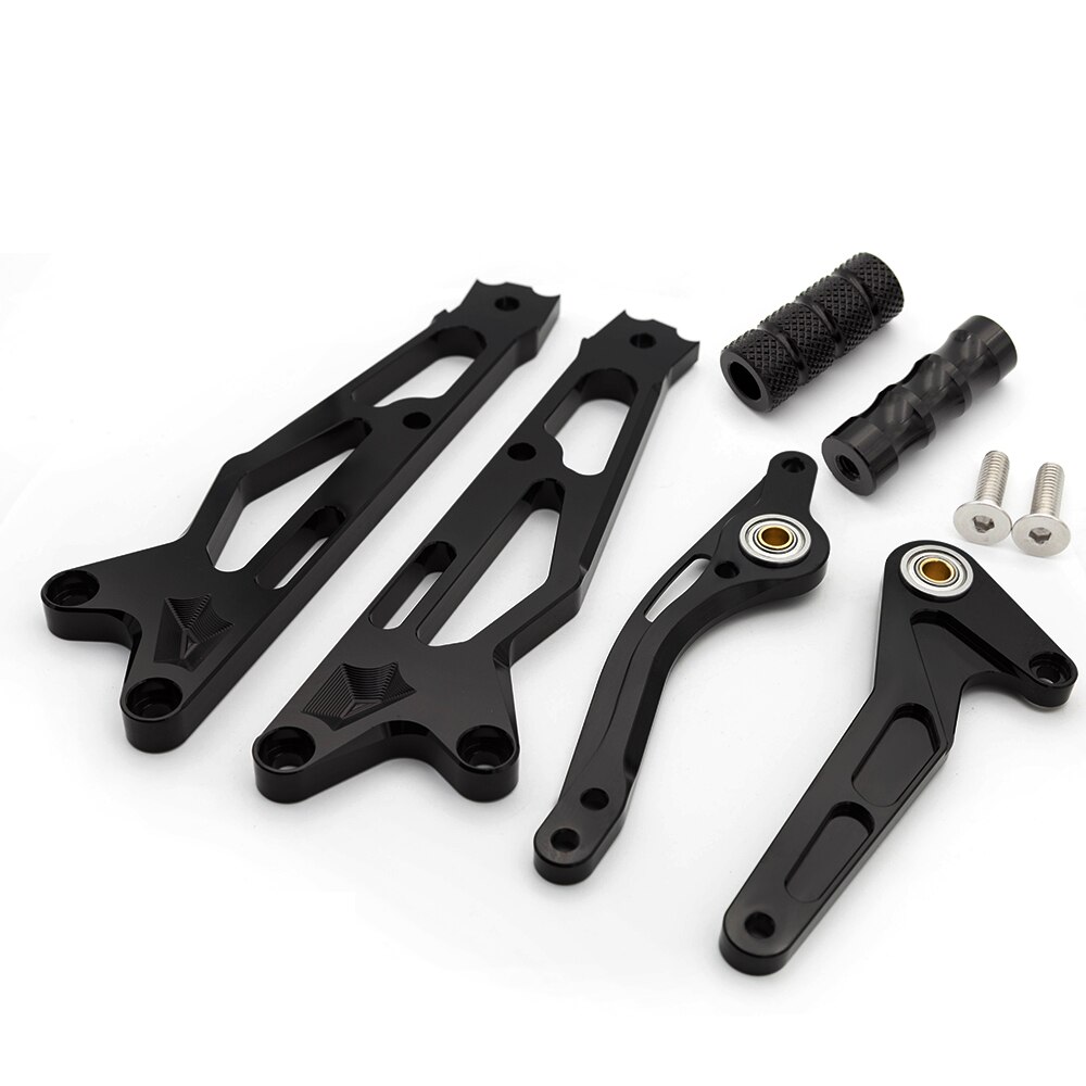 For Honda GROM MSX125 CNC Aluminum Alloy Motorcycle Rearset Footrest Footpeg Pedal Rear set Foot rest Accessories Part