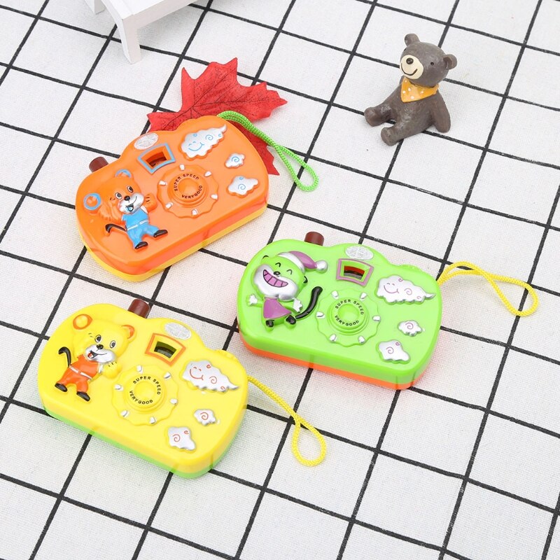 Animal Pattern Light Projection Camera Toy Educational Toys Children