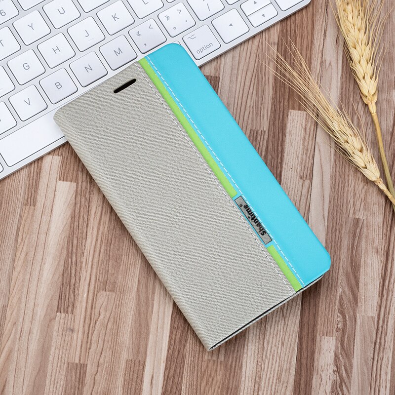 Cowboy PU Leather Phone Bag Case For Umidigi Bison Flip Case For Umidigi Bison Business Case Soft Silicone Back Cover: Gray