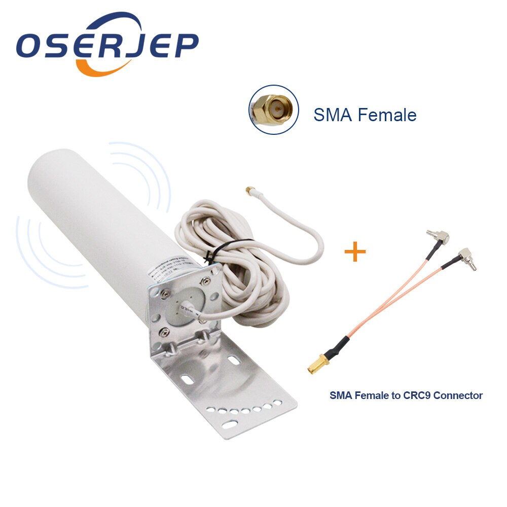 5M 3g 4g omnidirectional antenna External Antenna Outdoor Indoor Antenna For Gsm Cdma Pcs Wlan 4g Lte Signal Repeater Booster