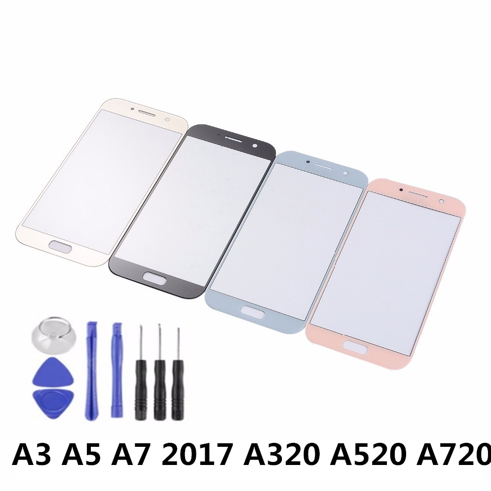 Pantalla táctil para Samsung Galaxy A3, A5, A7, , A320, A520, A720, Sensor, pantalla LCD, cubierta de cristal digitalizador con adhesivo + herramientas