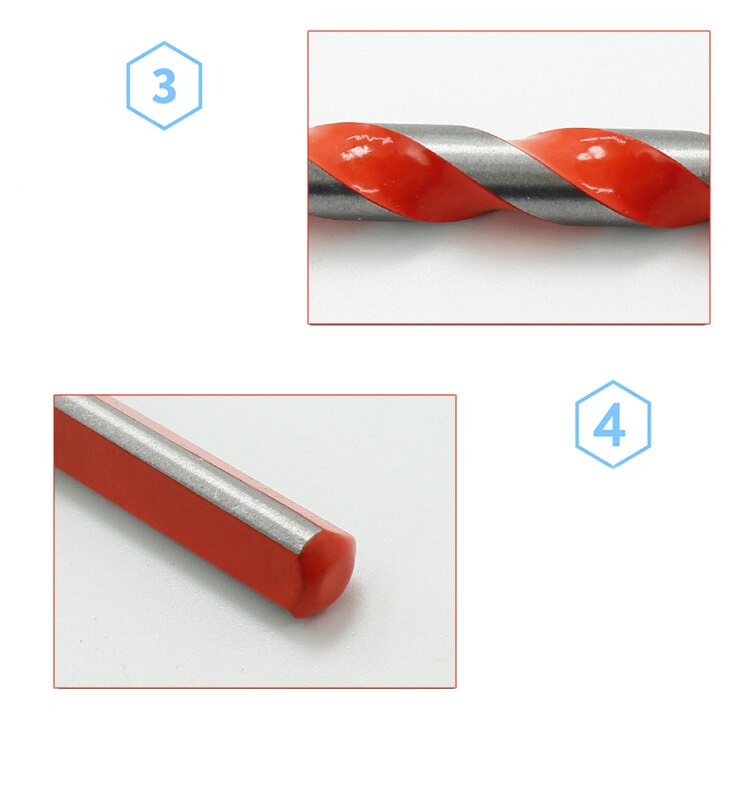 ZtDpLsd perceuse pour carrelage à tête triangulaire de 3 à 16mm, pour le béton en céramique, en carbure de tungstène, accessoires électriques, outil pour le travail du bois