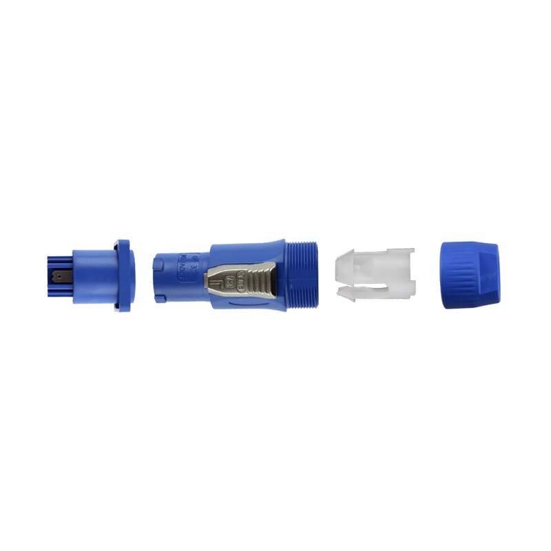 Stekker luchtvaartvoeding voor led-display stroomkabel en connectoradapter podiumverlichting 20a