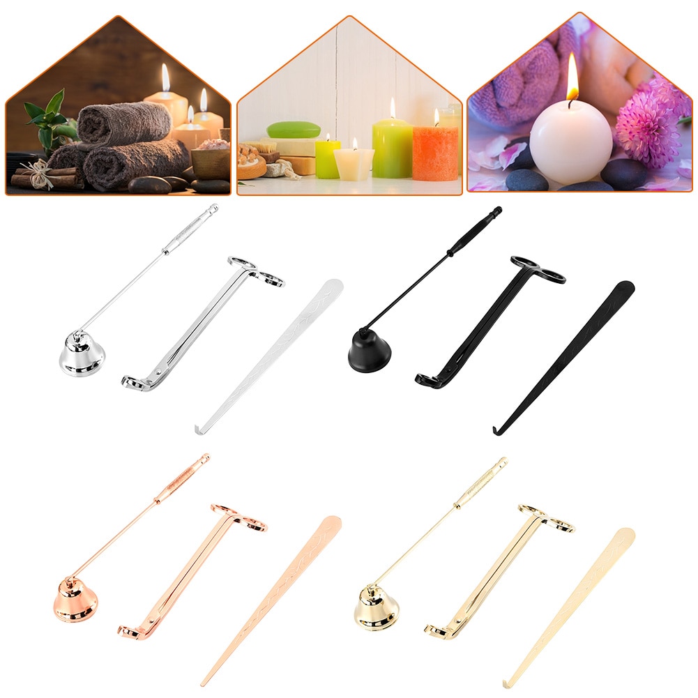 Praktische Rvs Kaars Brandblusser Tool Kaars Trimmer Aromatherapie Brandblusser Kaars Cover Voor Party Wedding