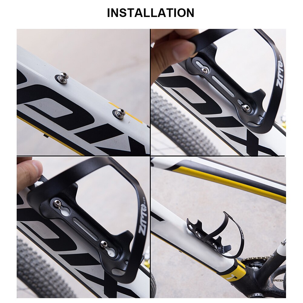 Hard Mountain Bicycle Mount Side Bike Outdoor Cage Universal Lightweight Easy Install Aluminum Alloy Travel Bottle Holder