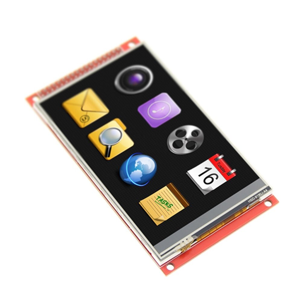 3.95 tommer tft lcd-skærm modul ultra  hd 320 x 480 til arduino