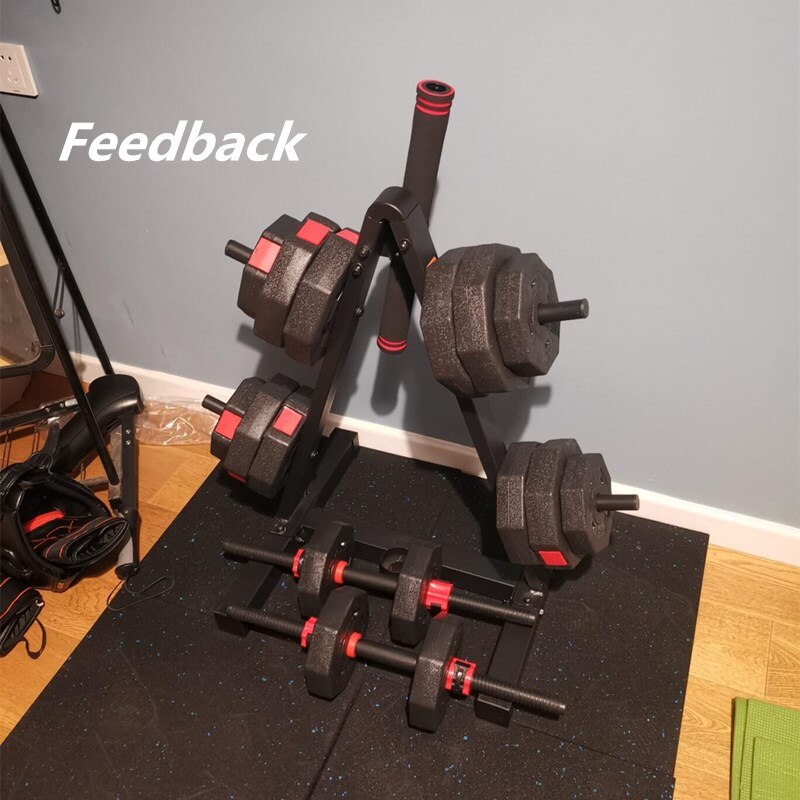 Home Gym Fitness 25/50MM Aperture Barbell Disc Rack Dumbbell Plate Support Pole Holder Weight Training Equipment Storage Bracket