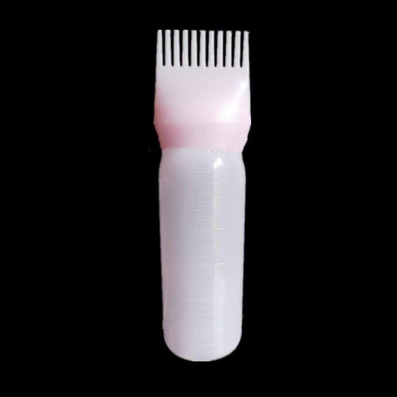 Empty Hair Dye Bottle With Applicator Brush 120ML Dispensing Salon Hair Coloring Dyeing Bottles Hairdressing Styling Tool