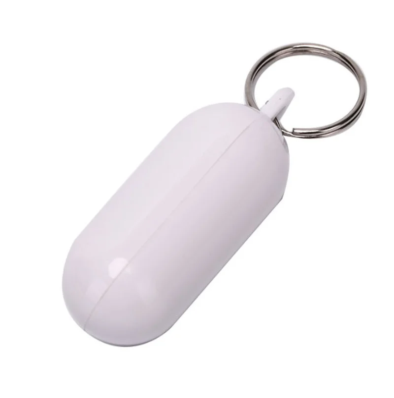 1/2PCS Plastic PS+Metal Floating Key Ring Kayak Keychain Buoyant Keyring Marine Sailing Float Keys Buckle Rowing Boats Tools