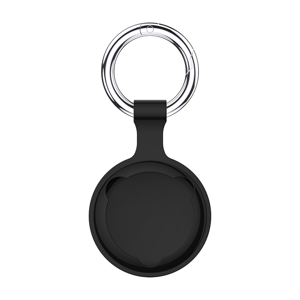 Silicone Protective Case Portable Keychain Protective Sleeve Anti-Lost Device Protector Cover for Apple Airtags Locator Tracker
