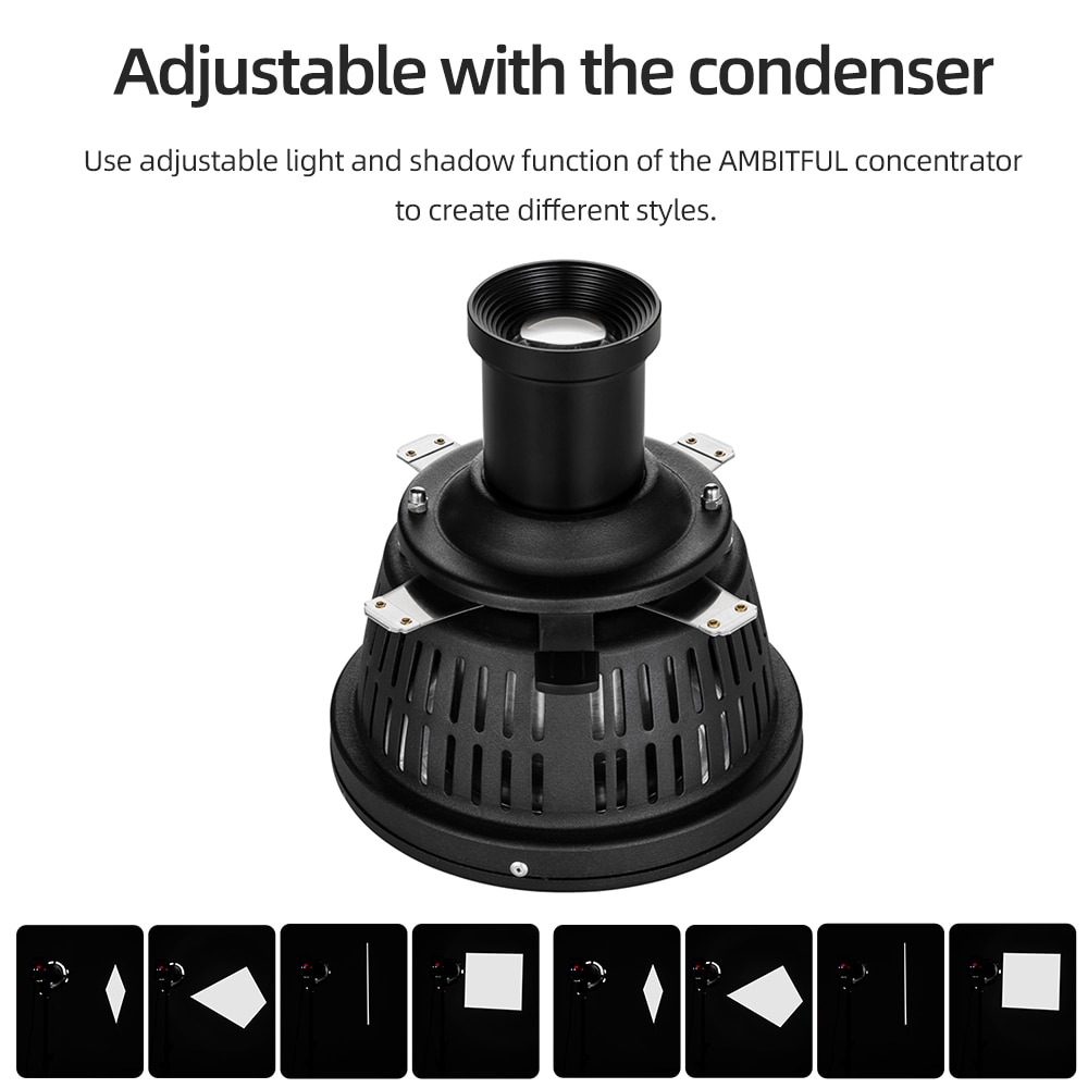 Amibitful focalize snoots cónicos ajustar a modelagem de forma geométrica para ambitful dedicado AL-16 snoots cônicos