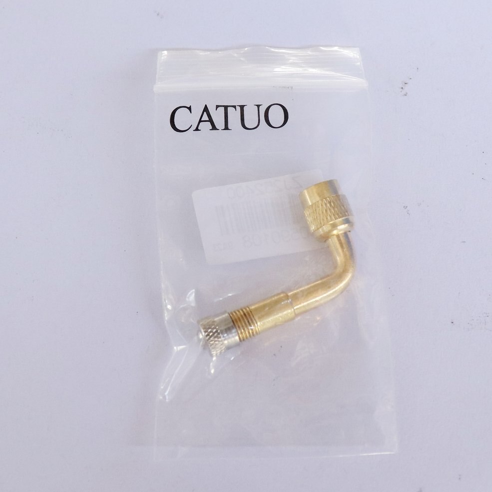 1 stuk auto motorband messing ventiel 90 graden verlengbuis metalen ventiel verlengstang opblaasbare spuitmond verlengbuis