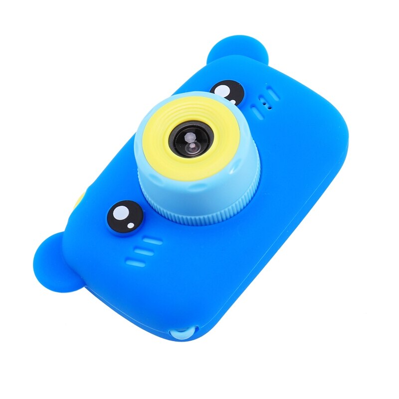 Bambini portatili 1300W HD Digital Macchina Fotografica Carino Figura Dell'orso Del Fumetto 2 Pollici IPS Schermo Mini Macchina Fotografica Giocattolo Regalo per bambini