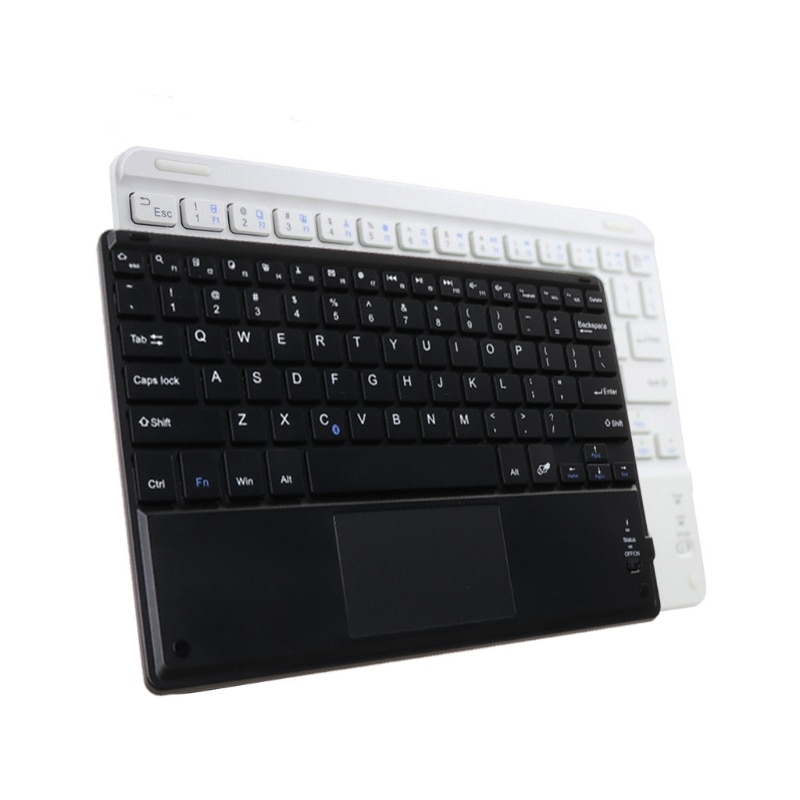 7/9/10 Inches Wireless Bluetooth Lightweight Keyboard with Touchpad Cellphone Tablet Keyboard Portable Travel Keypad