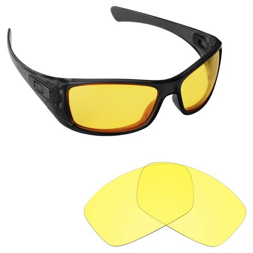 ToughAsNails Polarized Replacement Lenses for Oakley Hijinx Frame - Varieties: Clear Yellow