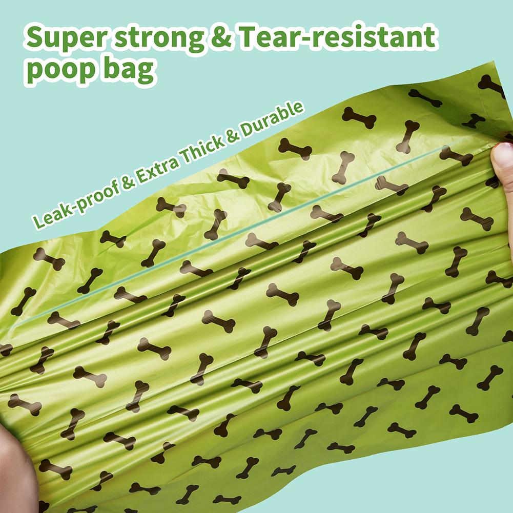 9/18/36 rolls Dog Poop Bag Pet Poop Picker Degradable Poop Picker Eco-friendly Dog Waste Disposal Bags
