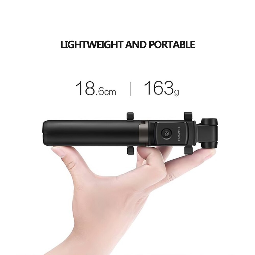 Huawei  af15 selfie stick stativ bærbar bluetooth 3.0 monopod til ios android huawei mobiltelefon 640mm 163g