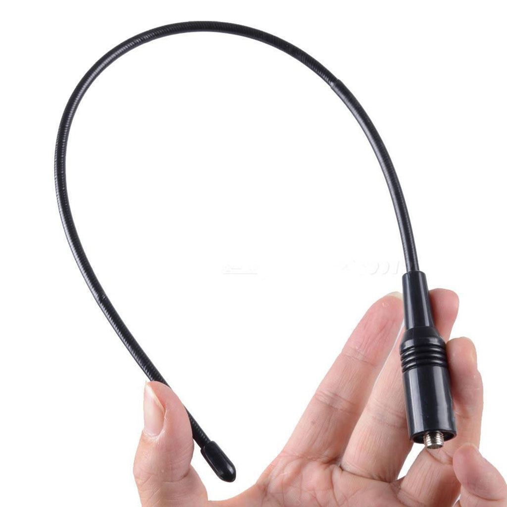 40cm SMA-Female Dual Band 10W Power Antenna for Kenwood Linton Jingtong Puxing Radio Antenna Black
