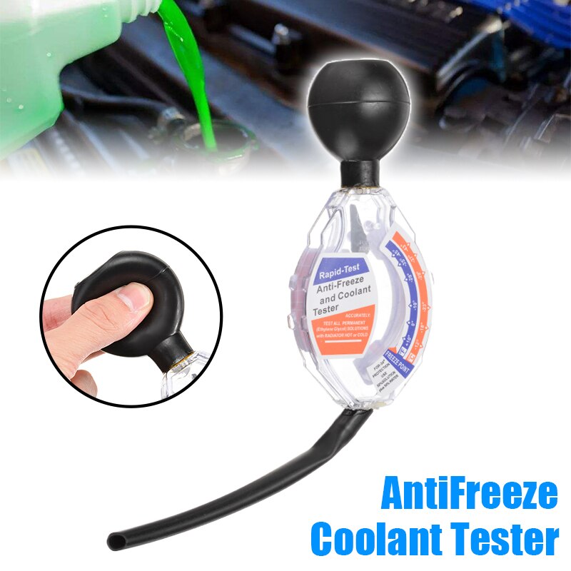 Mayitr, 1 unidad, densitómetro, comprobador de refrigerante anticongelante, prueba de Dial tipo 6/12/24V, piezas de accesorios de herramientas