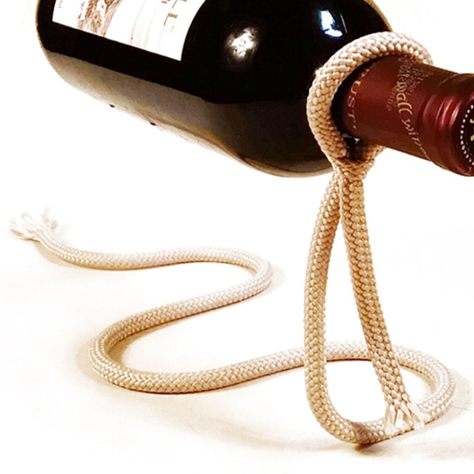 Présentoir de bouteilles de vin en métal, support suspendu pour cuisine, salle à manger, cave, Bar