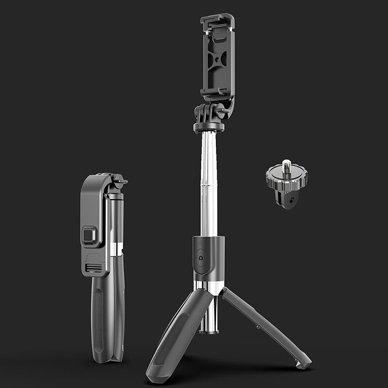 Wireless Selfie Stick Extensible Collapsible Monopod Bluetooth Selfie Stick Tripod