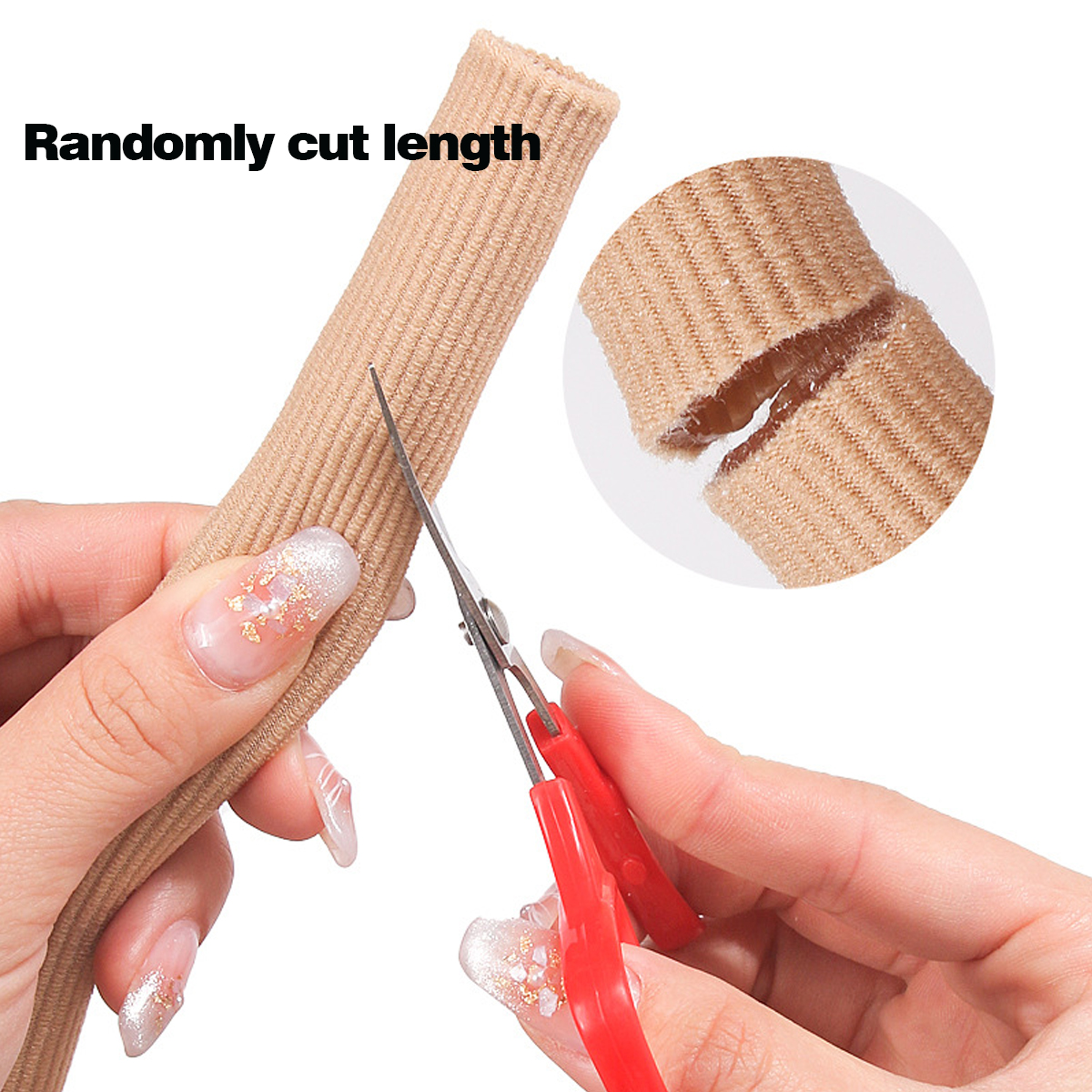 1 stuks teenbescherming, vingerbescherming, teenkussenhoezen, verlicht en beschermt likdoorns, blaren, hamerteen en eelt