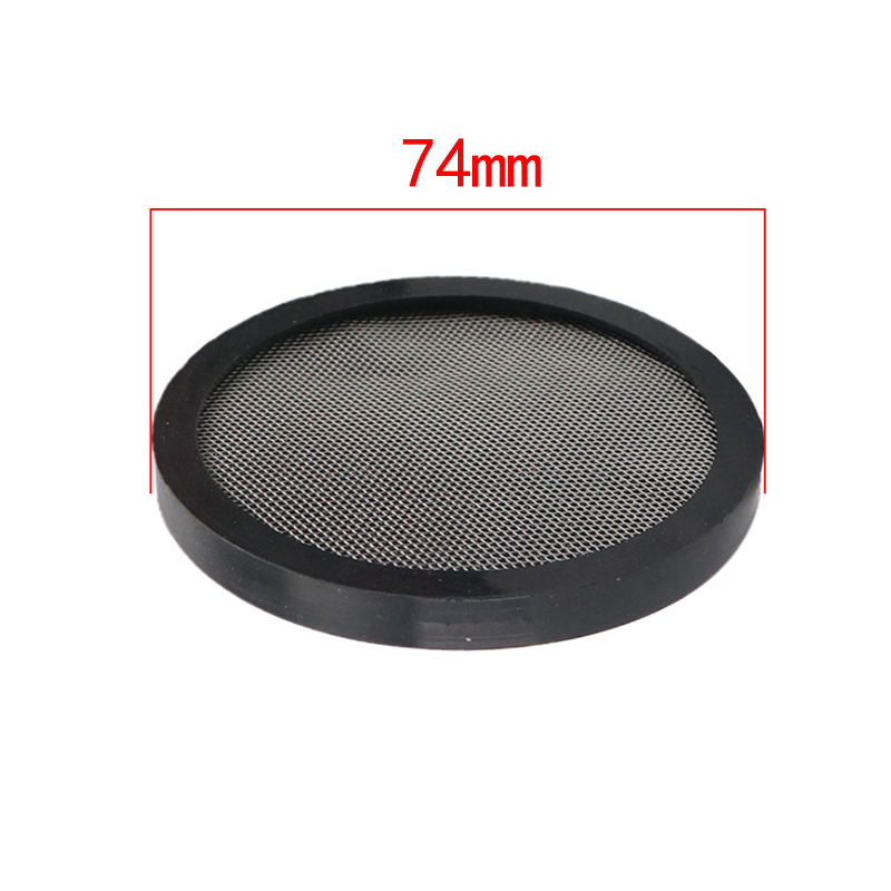 ZSDTRP 66/70/74/80/90/96mm Motorcycle Carburetor Air Filter Net Velocity Stack Mesh for Carb Air Filter Cup 38/42/50/55/63mm: Dark Grey