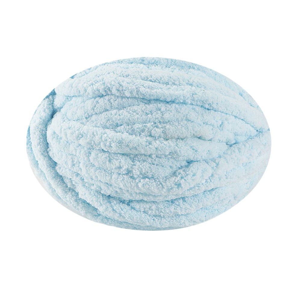 250g/ nystan flerfärgat chenillegarn för stickning och virkning filt kudde grov tjock linje mjukt varmt virkgarn halsdukslinje: Guld-