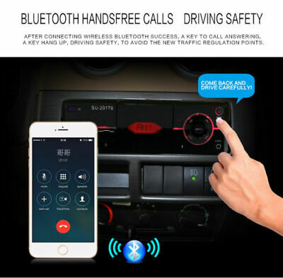 SU-20178 macchina stereo Lettore MP3 Unità di Testa Radio Fm Bt Usb Aux Supporto Del Telefono con Telecomando di Controllo Sd Bluetooth auto Radio