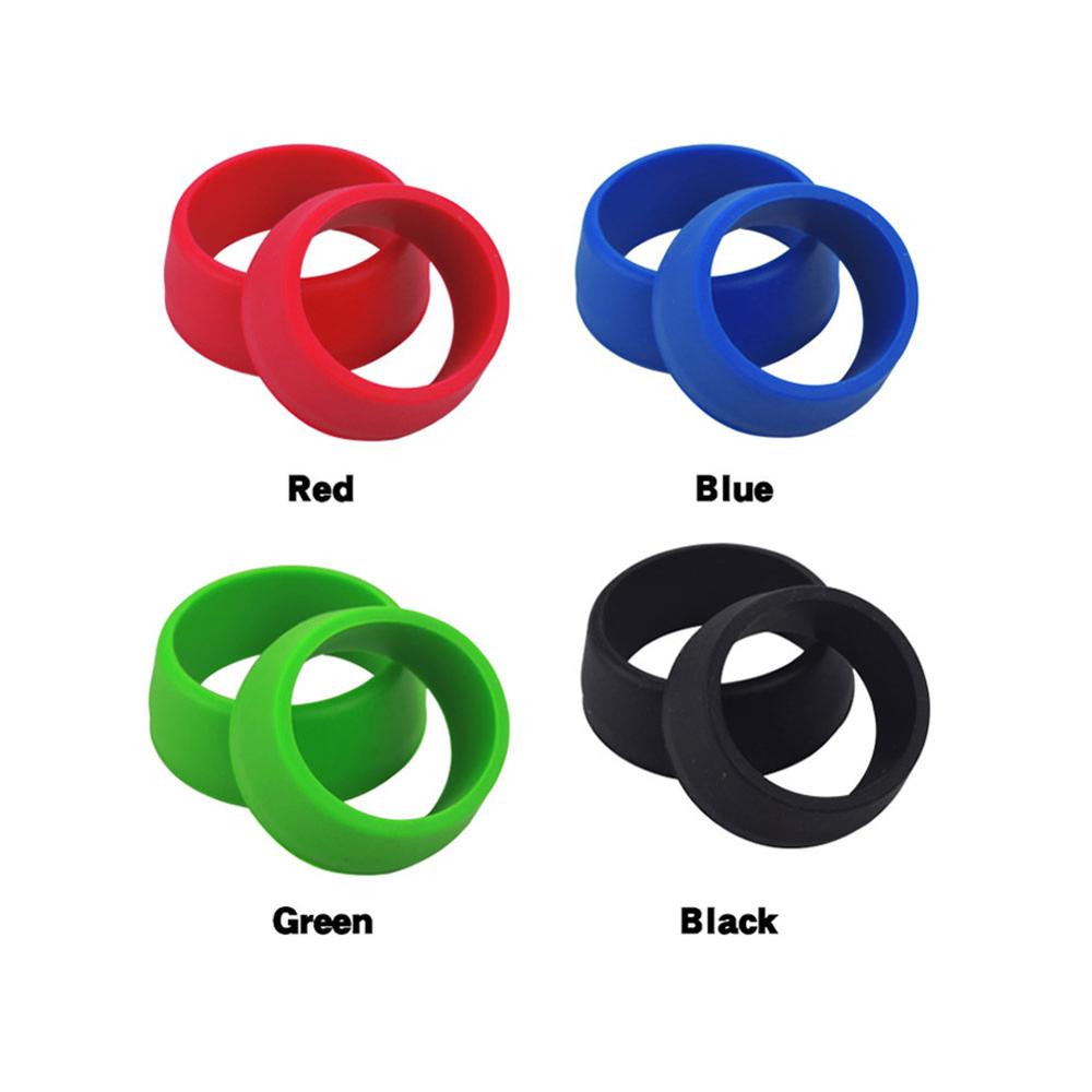 Mountainbike zadelpen rubberen ring stofhoes fiets siliconen waterdichte fiets zadelpenhoes beschermende fietsaccessoires